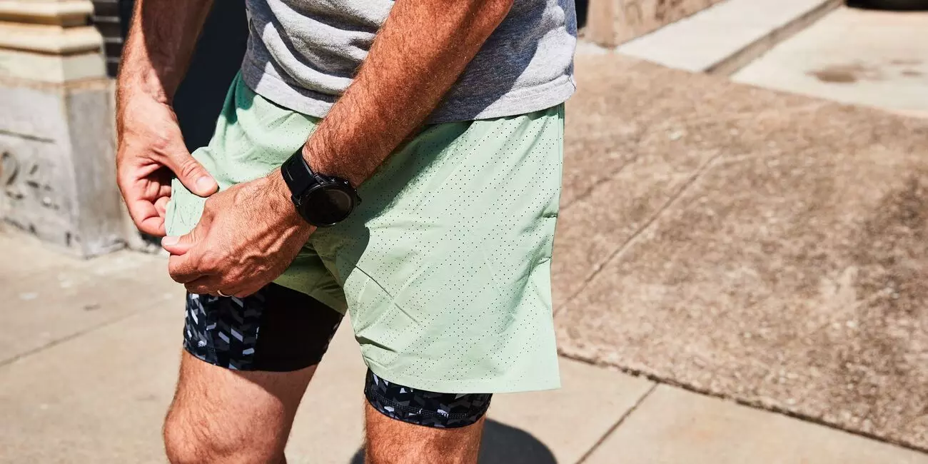 Running shorts that don't ride up