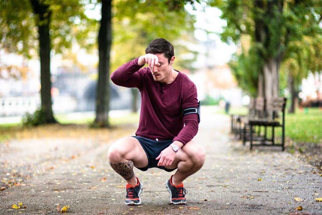 Feeling сhills And Goosebumps after Running