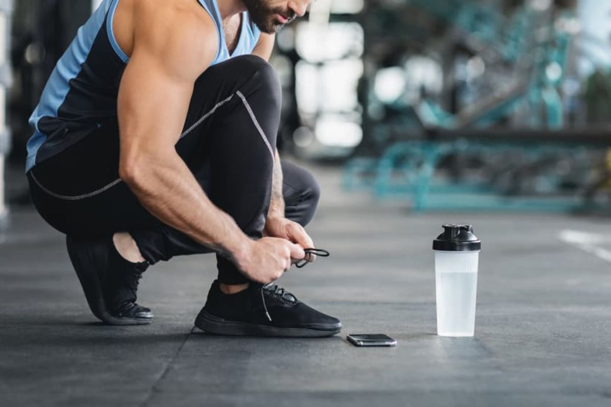 Taking creatine after running