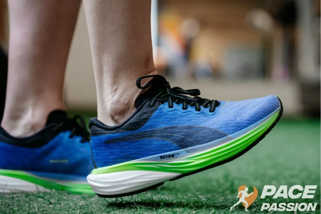 Man demonstrating heel strike