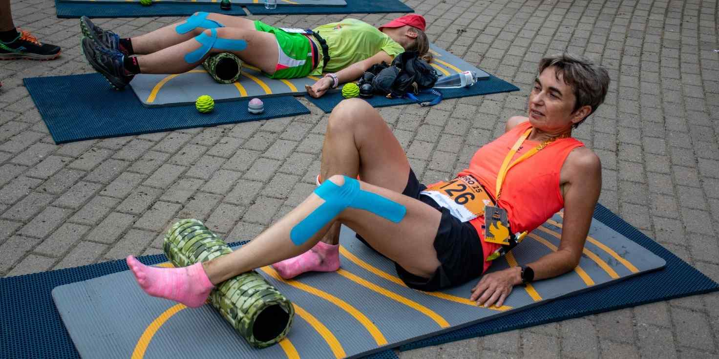 Runners give the body some time to recover. On day seven