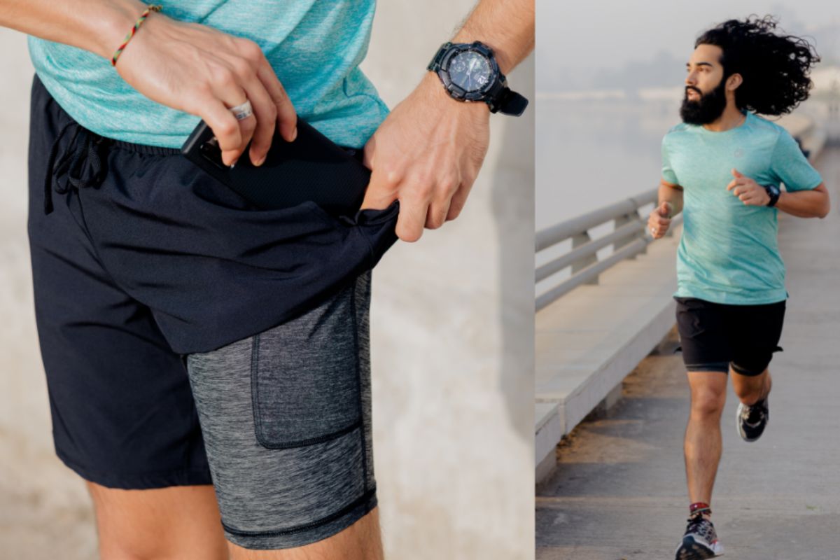 running shorts with underwear