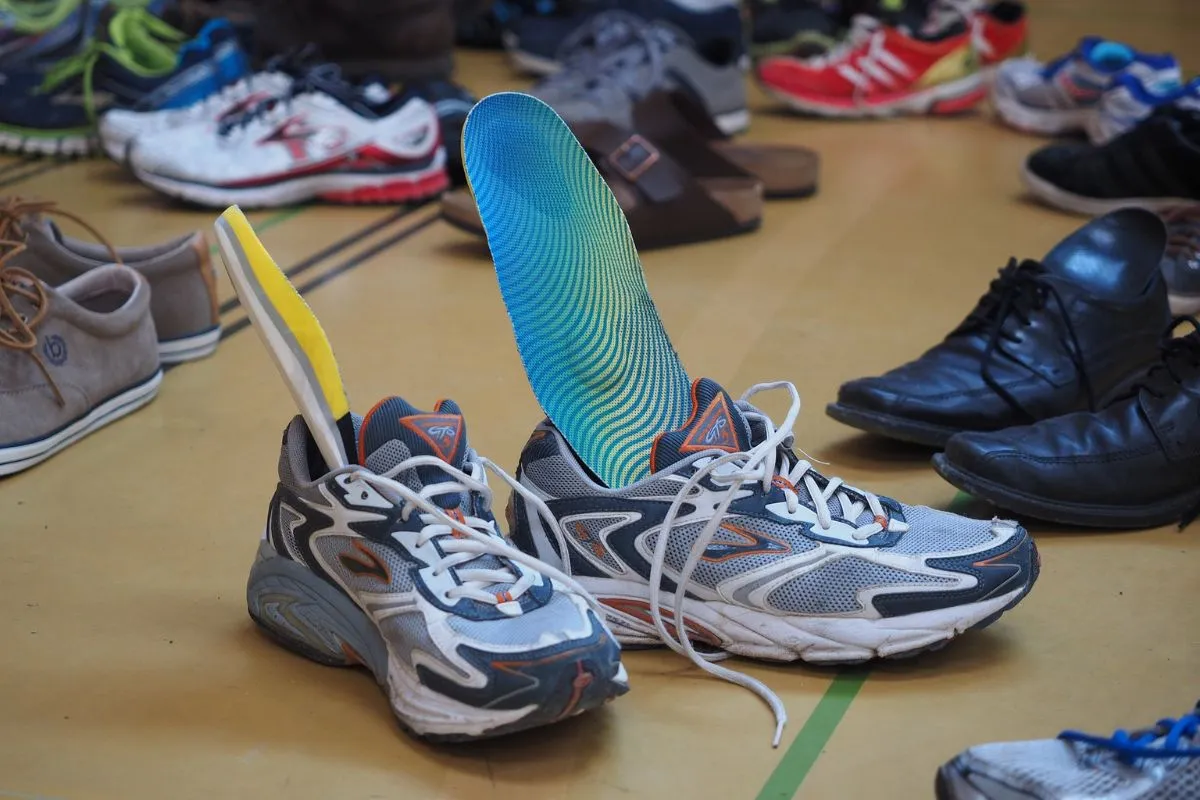 Orthotics inserts for running shoes