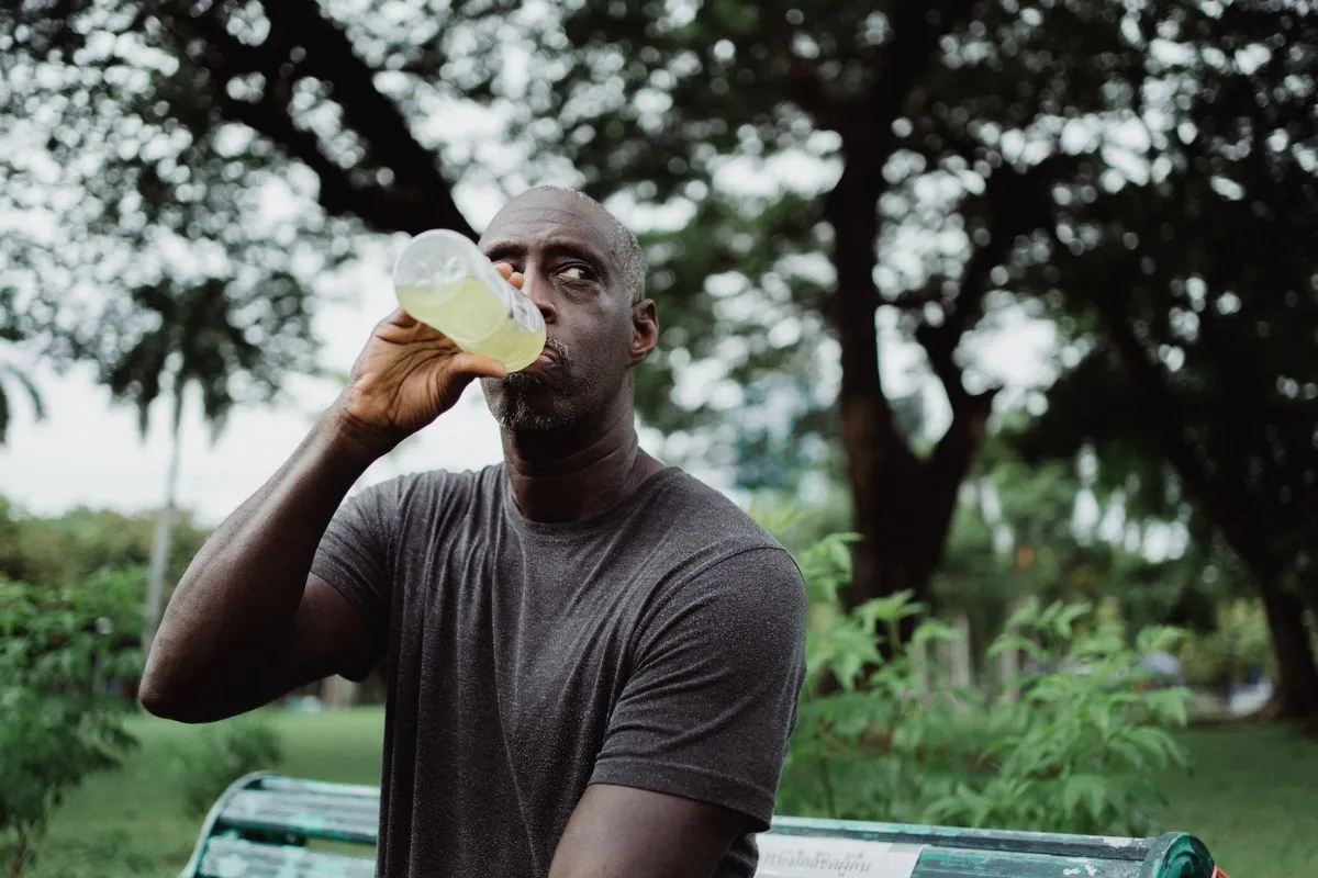 Runner drink pickle juice