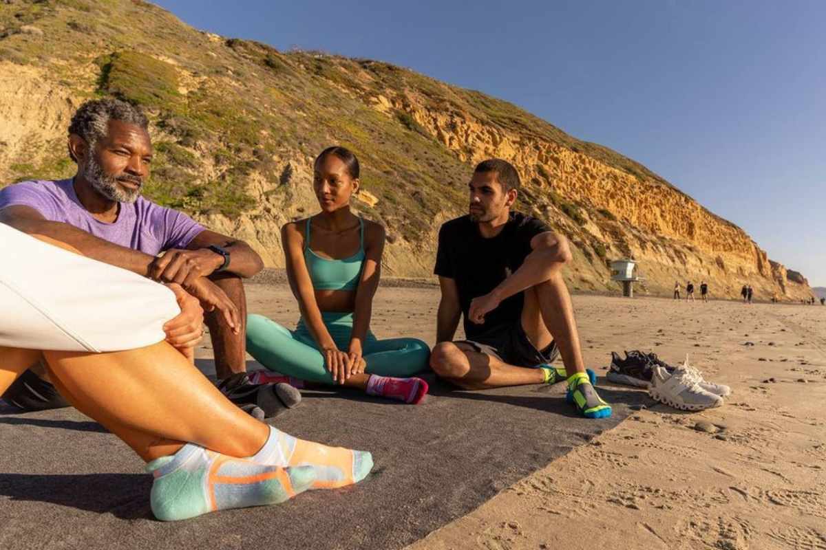 People in Balega Ultralight anti blister running socks