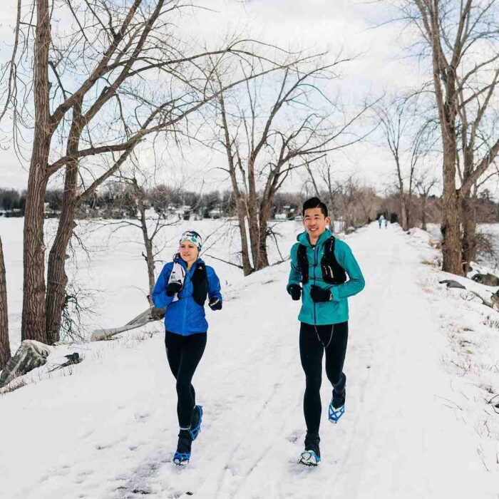 People Kahtoola EXOspikes traction devices