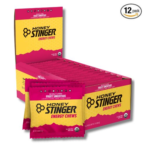 Honey Stinger Organic Fruit Smoothie Energy Chew