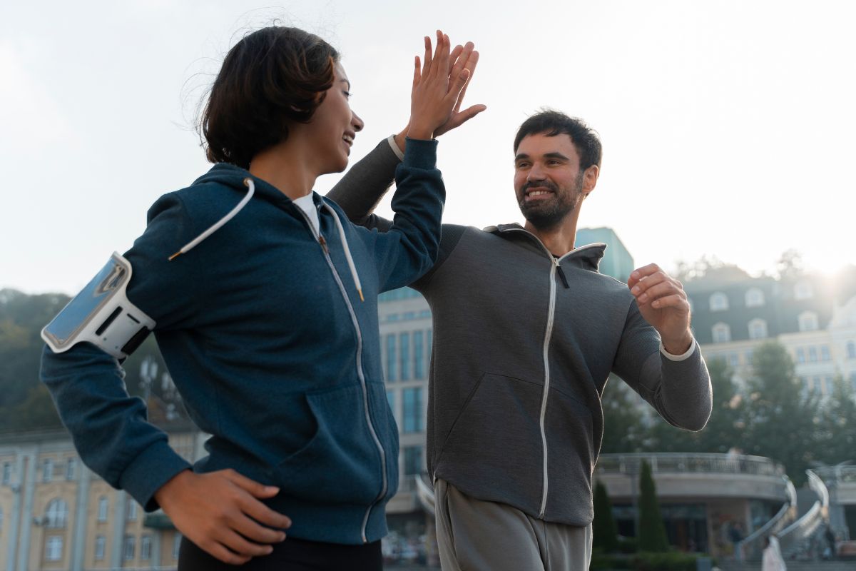 Starting training with a coach or running partner